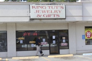 Becky Crissman/Cordele Dispatch King Tut's Jewelry Store.