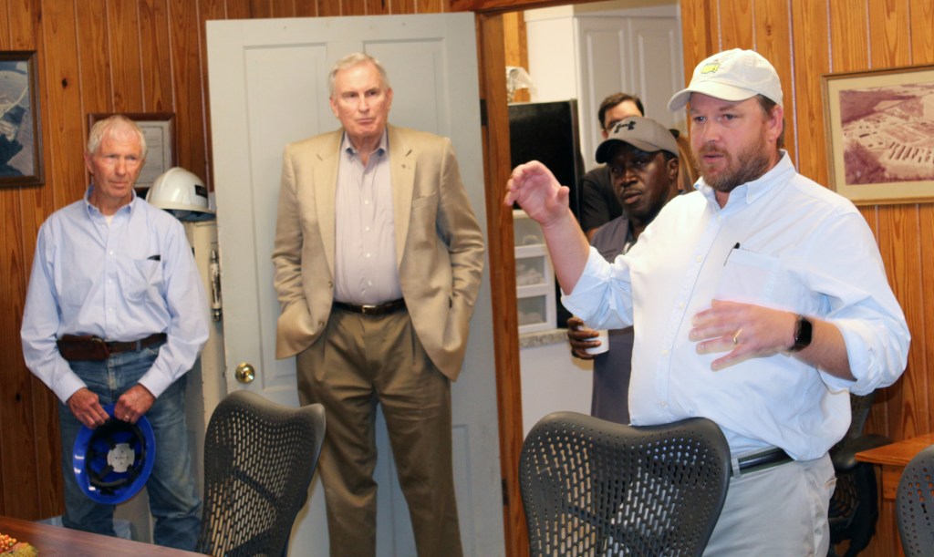 CordeleCrisp IDC advisors tour Griffin Lumber sawmill plant Cordele