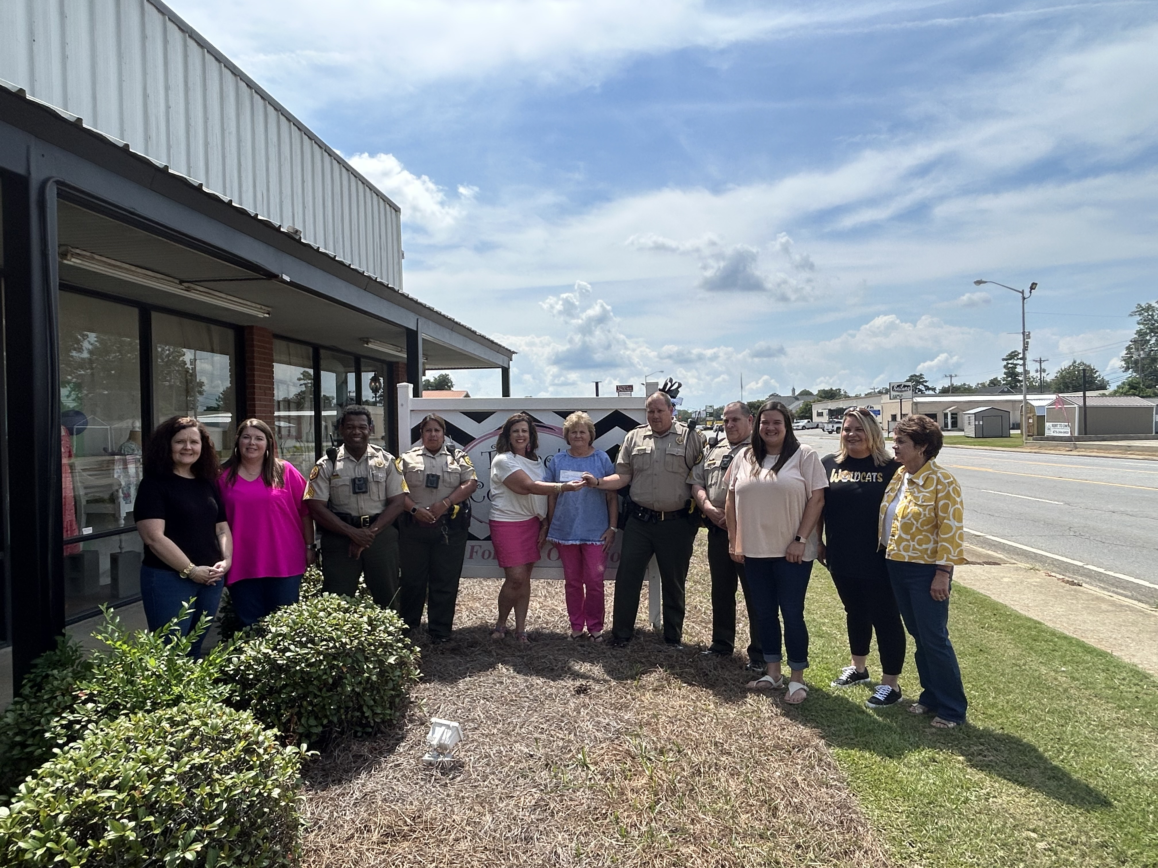 Three's Company Raises money on Behalf of Tyee Brown Cordele Dispatch
