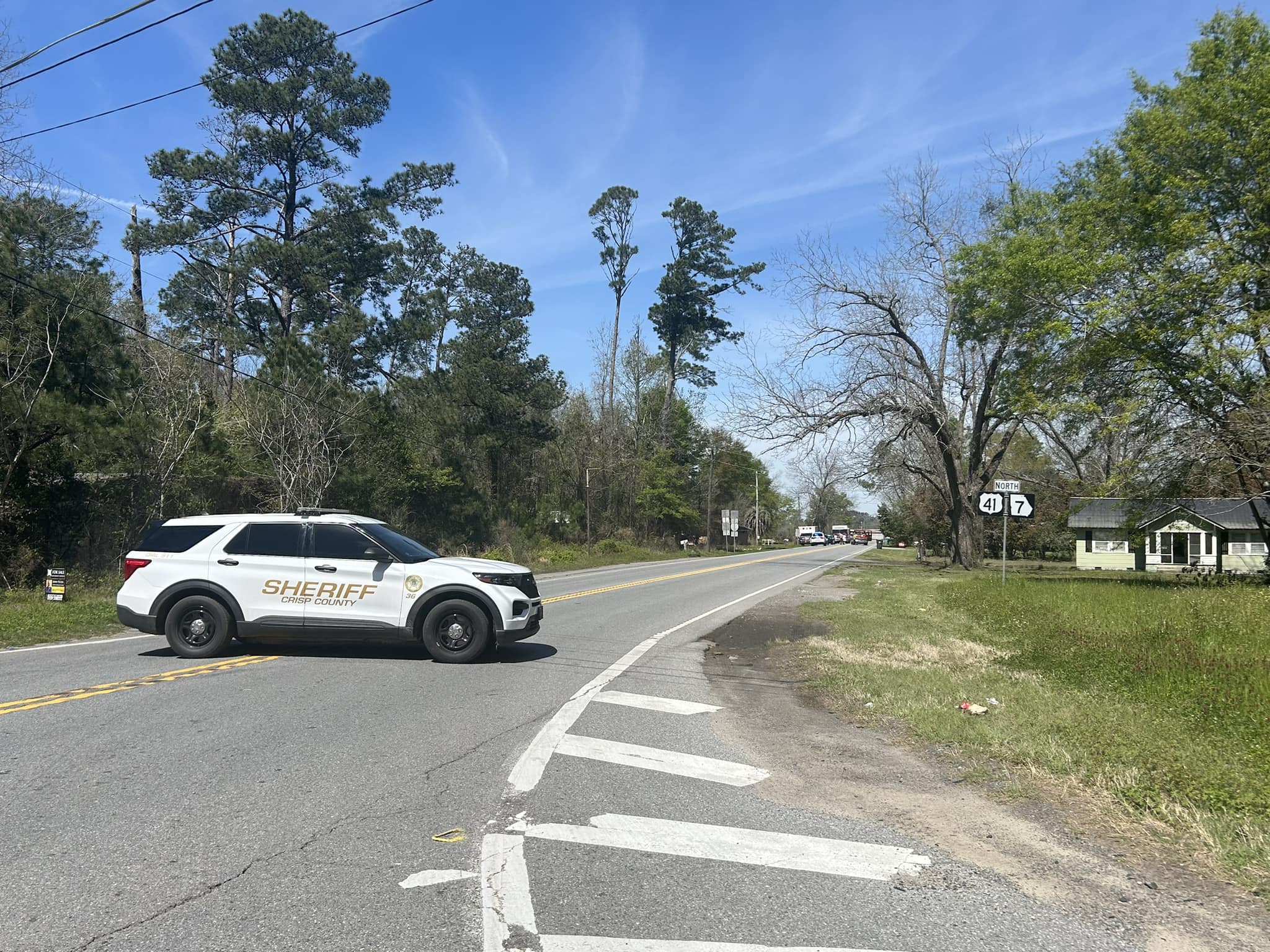 Fatal Accident on Hwy 41 Crisp County Cordele Dispatch Cordele Dispatch