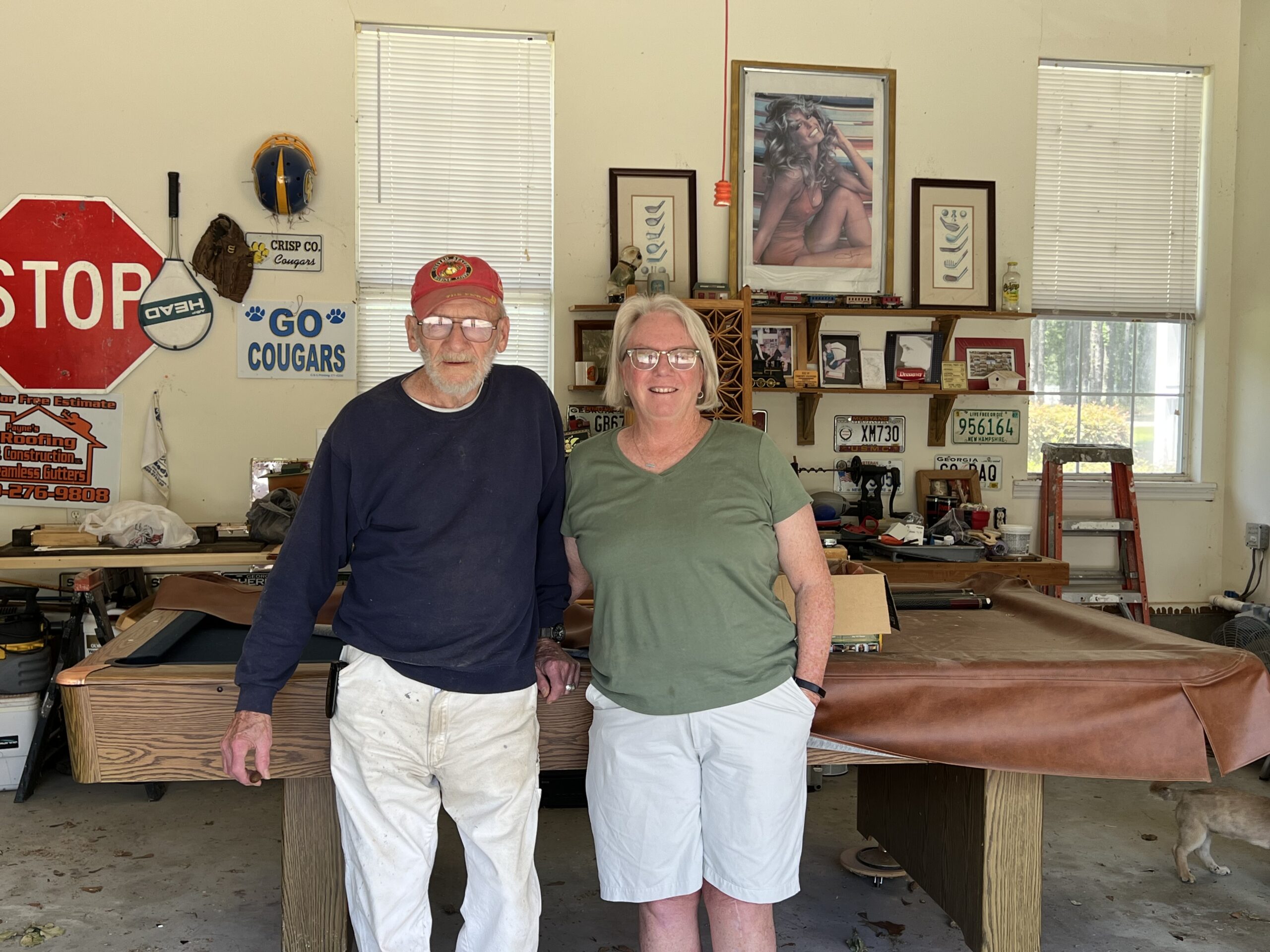 Local father and daughter donate pool table to Sheriff's Boys Ranch Cordele Dispatch